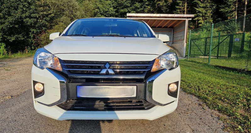 Mitsubishi Space Star cena 36000 przebieg: 34000, rok produkcji 2021 z Ciechanowiec małe 407